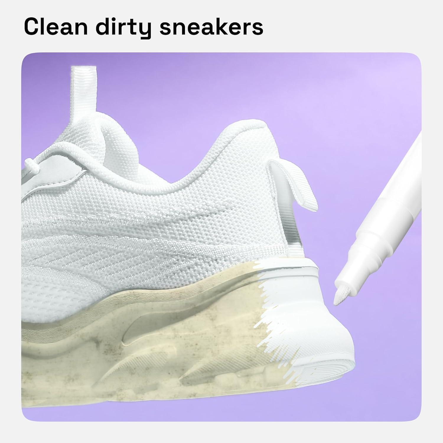 imageARTISTRO 15 OilBased Permanent Paint Markers Set of Fine Tip Markers for Wood Rock Fabric Glass Ceramic Metal Plastic and More Quick Dry Waterproof PermanentWhite