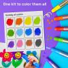 ARTISTRO 100% Washable Tempera Paint Sticks for Kids – 12 Non-toxic Paint Markers for Kids – Color Sticks with Twist Design(12 Markers)