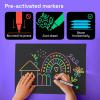 ARTISTRO 12 Liquid Chalk Fine Tip Markers Pre-Activated, Erasable Markers for Glass, Signs, Windows, Cars, Chalkboard Paint Pens with White Chalk for Kids & Adults