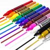 ARTISTRO 15 Oil-Based Permanent Paint Markers – Set of Fine Tip Markers for Wood, Rock, Fabric, Glass, Ceramic, Metal, Plastic, and More – Quick Dry, Waterproof, Permanent(Multicolor)