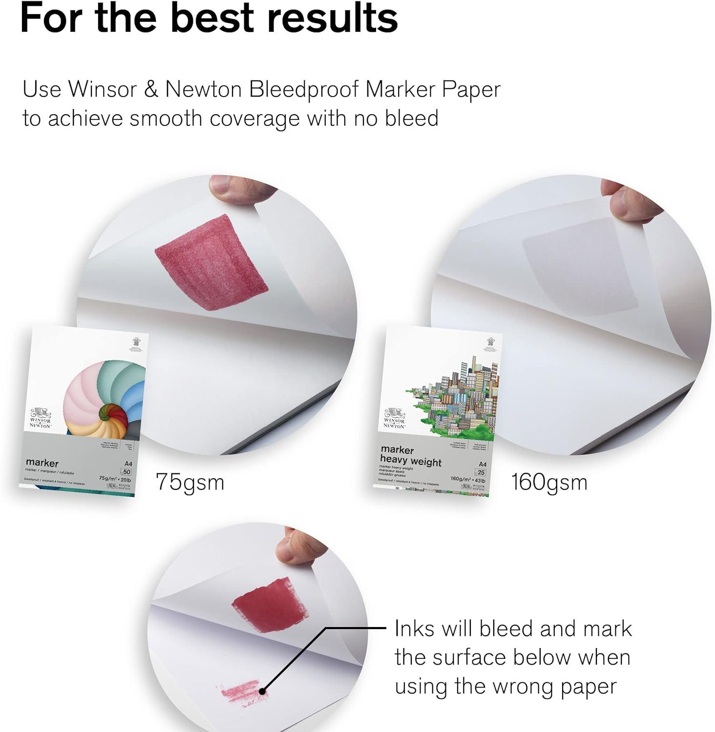 imageWinsor ampamp Newton Promarker Metallic Set of 6Earth Tones