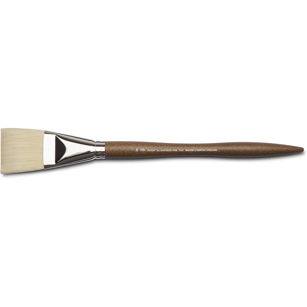 imageWinsor ampamp Newton Artists Oil Synthetic Brush Bright 12Flat 20