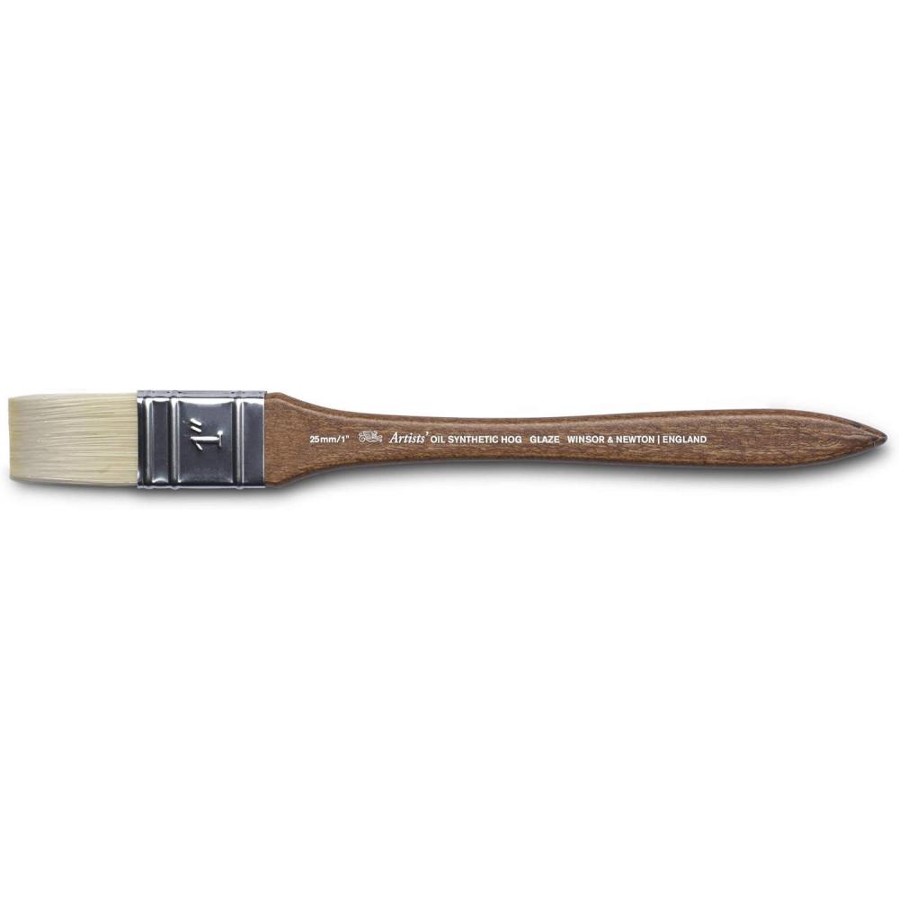 imageWinsor ampamp Newton Artists Oil Synthetic Brush Bright 12Glaze 1