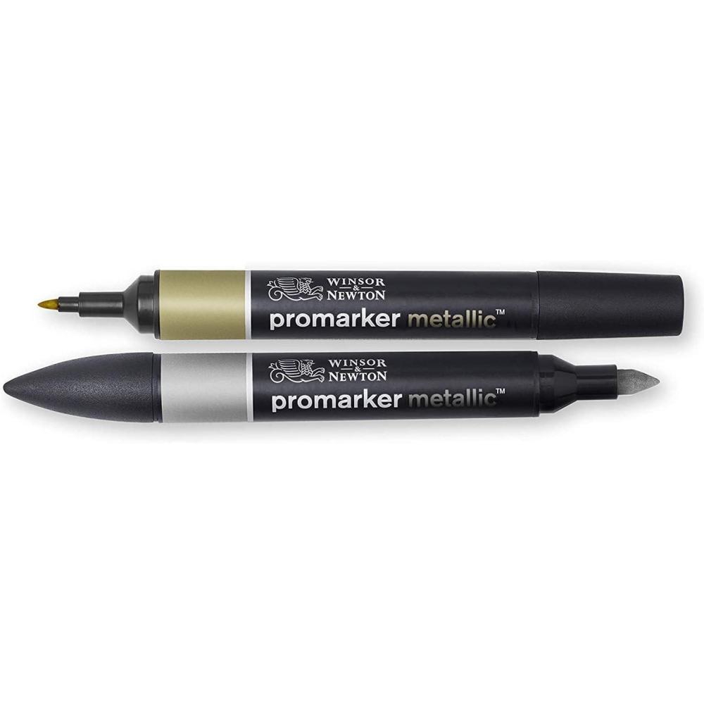 imageWinsor ampamp Newton Promarker Metallic Set of 6Metallic