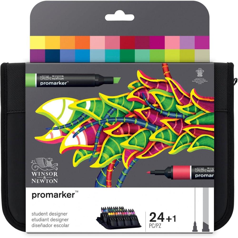 imageWinsor ampamp Newton Promarker Metallic Set of 6Student Designer Waller