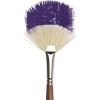 Winsor & Newton Artists’ Oil Synthetic Brush, Bright #12(Fan #6)