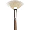 Winsor & Newton Artists’ Oil Synthetic Brush, Bright #12(Fan #6)