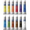 Winsor & Newton Cotman Watercolor Paint Set, 8 Half Pan, Floral Colors w/ Brush(12 Tube Set 8ml)