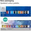 Winsor & Newton Cotman Watercolor Paint Set, 8 Half Pan, Floral Colors w/ Brush(12 Tube Set 8ml)