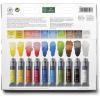 Winsor & Newton Cotman Watercolor Paint Set, 8 Half Pan, Floral Colors w/ Brush(13 Piece Palette Set 8ml)