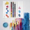 Winsor & Newton Cotman Watercolor Paint Set, 8 Half Pan, Floral Colors w/ Brush(45 Half Pan Studio Set)