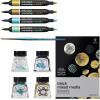 Winsor & Newton Mixed Media Set, Metallic
