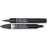 Winsor & Newton Promarker Metallic, Set of 6(Blacks + Blender)