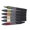 Winsor & Newton Promarker Metallic, Set of 6(Landscape)