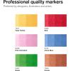 Winsor & Newton Promarker Metallic, Set of 6(Mid Tones)