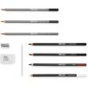 Winsor & Newton Studio Collection Artist Pencils, Graphite Pencils, Set of 12(10 Sketching Pencils)