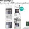 Winsor & Newton Studio Collection Artist Pencils, Graphite Pencils, Set of 12(6 Charcoal Pencils)