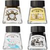 Winsor & Newton Collection Drawing Ink Set, Set of 4, Rich Tones(Metallic Tones)