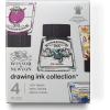 Winsor & Newton Collection Drawing Ink Set, Set of 4, Rich Tones(Rich Tones)
