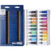 Winsor & Newton Cotman Watercolor Paint Set, 8 Half Pan, Floral Colors w/ Brush(20 Tube Set 5ml)