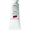 Winsor & Newton Designer’s Gouache, 37 ml (1.25oz) tube, Permanent White(Perylene Maroon)