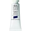 Winsor & Newton Designer’s Gouache, 37 ml (1.25oz) tube, Permanent White(Prussian Blue)