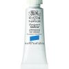 Winsor & Newton Designer’s Gouache, 37 ml (1.25oz) tube, Permanent White(Turquoise Blue)