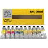 Winsor & Newton Galeria Acrylic Paint Set, 5 x 60ml (2-oz) Tubes, Pastel(10 x 60ml (2-oz))