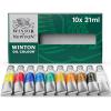 Winsor & Newton Winton Oil Color Paint Set, 20 x 12ml (0.4-oz) Tubes(Basic Set – 10 x 21ml)