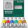 Winsor & Newton Winton Oil Color Paint Set, 20 x 12ml (0.4-oz) Tubes(Intro Set – 6 x 21ml)