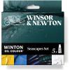 Winsor & Newton Winton Oil Color Paint Set, 20 x 12ml (0.4-oz) Tubes(Seascape – 5 x 37ml)