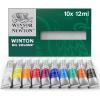 Winsor & Newton Winton Oil Color Paint Set, 20 x 12ml (0.4-oz) Tubes(Tube Set – 10 x 12ml)