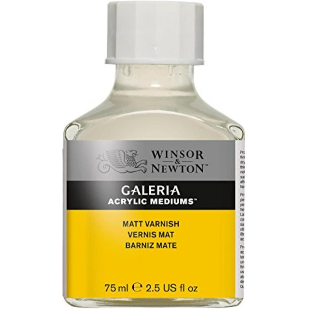 imageWinsor ampamp Newton Galeria Acrylic Flow Improver 84oz 250ml JarMatte Varnish