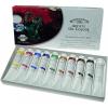 Winsor & Newton Artists’ Oil Colour Paint Introductory Set, Ten 21ml Tubes, Crimson,Yellow,Green, 0.7 Fl Oz (Pack of 10)