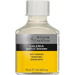 Winsor & Newton Galeria Acrylic Flow Improver, 8.4-oz (250ml) Jar(Matte Varnish)