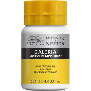Winsor & Newton Galeria Acrylic Flow Improver, 8.4-oz (250ml) Jar(Sand Texture Gel)