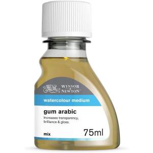 Winsor & Newton Watercolor Medium, Iridescent Medium, 75ml (2.5-oz) bottle(Gum Arabic)