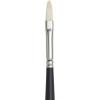 Winsor & Newton Artists’ Oil Hog Paint Brush, Long Handle Size 4, Filbert(Filbert)
