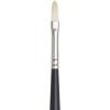 Winsor & Newton Artists’ Oil Hog Paint Brush, Long Handle Size 4, Filbert(Filbert)
