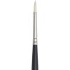Winsor & Newton Artists’ Oil Hog Paint Brush, Long Handle Size 4, Filbert(Round)