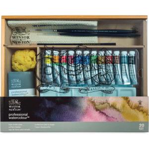 Winsor & Newton Professional Watercolour Travel Case Set