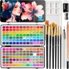 ARTISTRO Deluxe Watercolor Paint Set with 168 Colors – Vivid Colors in a Portable Box – Travel Watercolor Set with Complete Palette