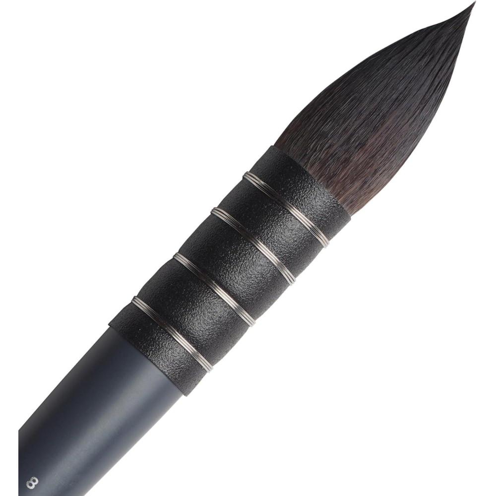 imageWinsor amp Newton Professional Watercolour Synthetic Squirrel Quill Brush Size 08
