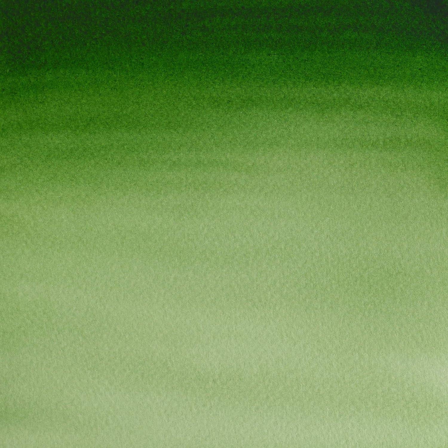 imageWinsor amp Newton Cotman Watercolor Paint 21ml 071oz Tube Intense Phthalo BlueHookers Green Light