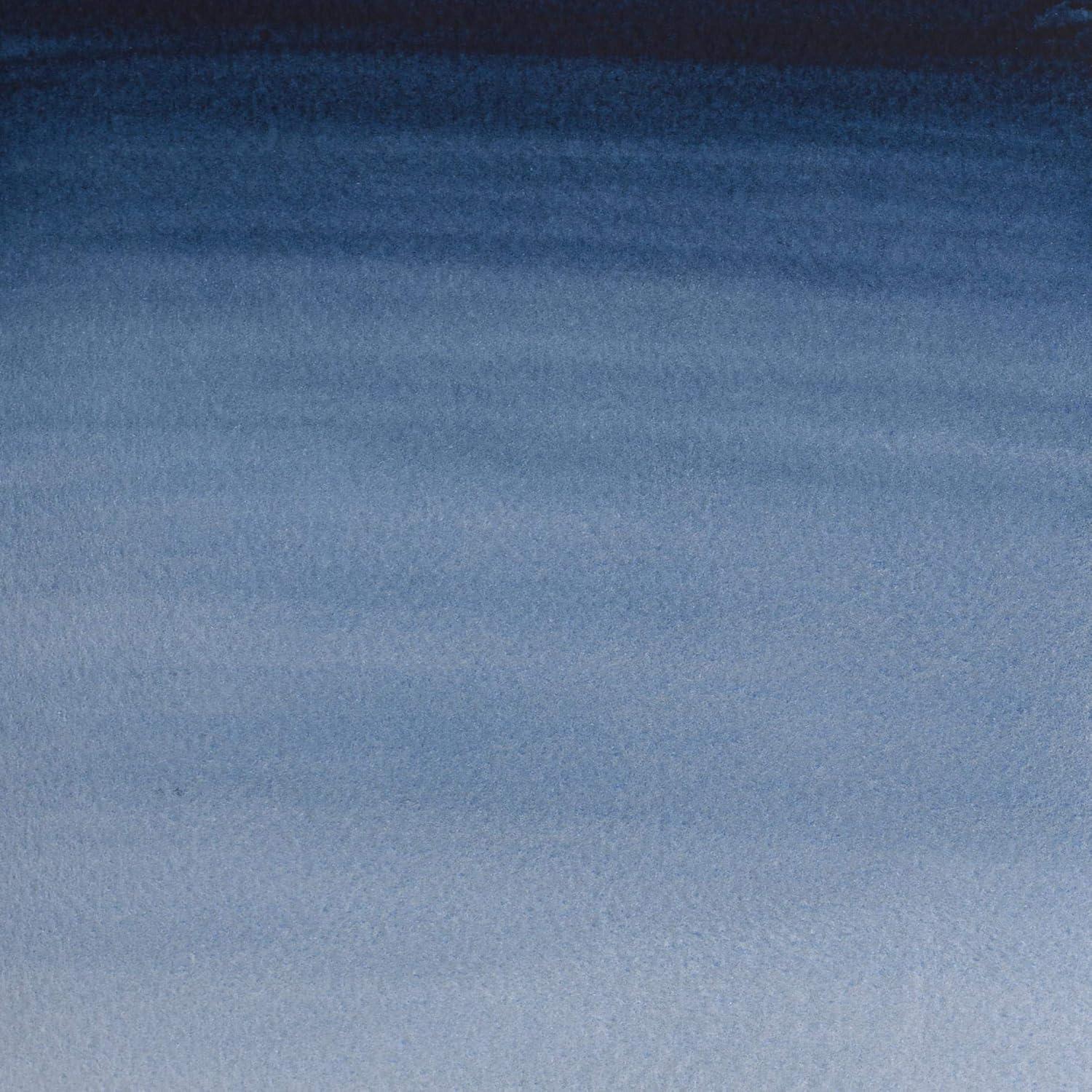 imageWinsor amp Newton Cotman Watercolor Paint 21ml 071oz Tube Intense Phthalo BlueIndigo