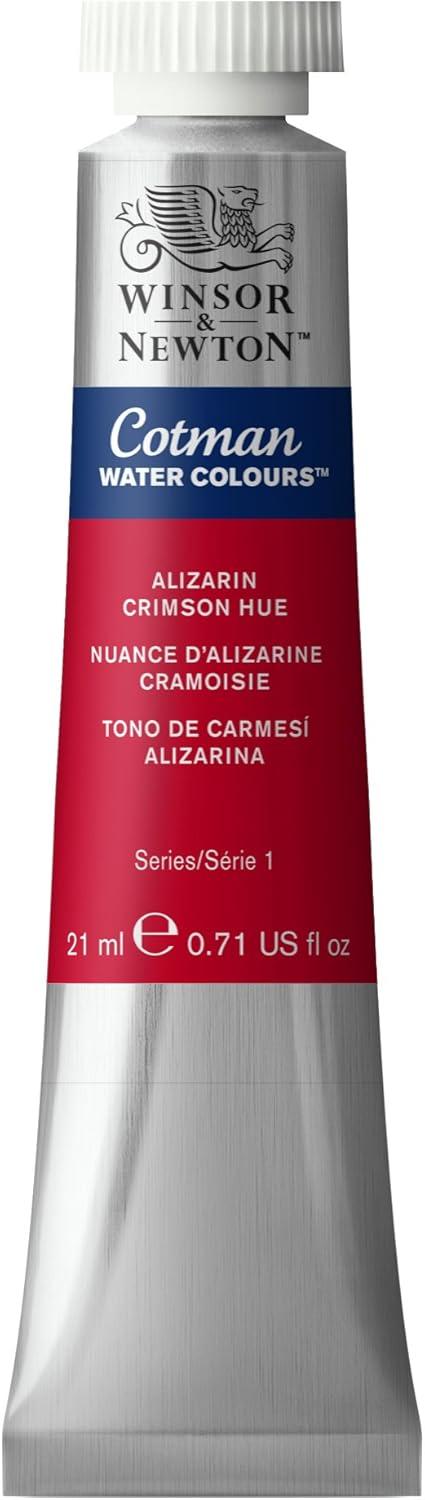 imageWinsor amp Newton Cotman Watercolor Paint Half Pan Alizarin Crimson HueAlizarin Crimson Hue