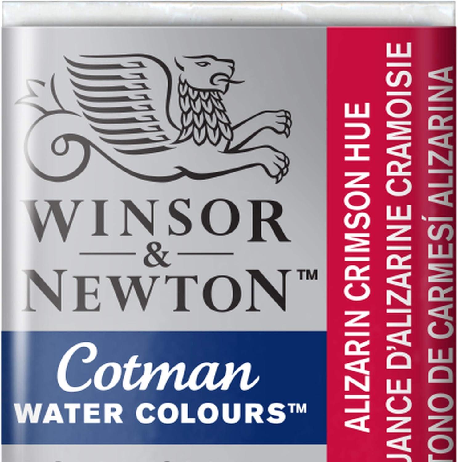imageWinsor amp Newton Cotman Watercolor Paint Half Pan Alizarin Crimson HueAlizarin Crimson Hue