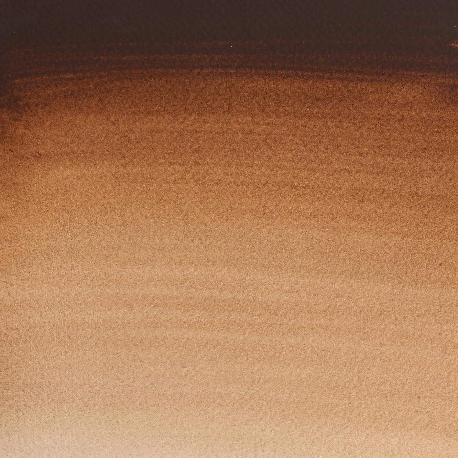 imageWinsor amp Newton Cotman Watercolor Paint Half Pan Alizarin Crimson HueBurnt Umber
