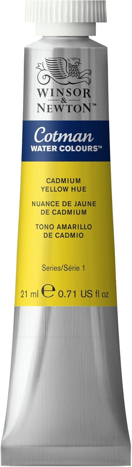 imageWinsor amp Newton Cotman Watercolor Paint Half Pan Alizarin Crimson HueCadmium Yellow Hue