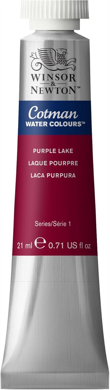 imageWinsor amp Newton Cotman Watercolor Paint Half Pan Alizarin Crimson HuePurple Lake